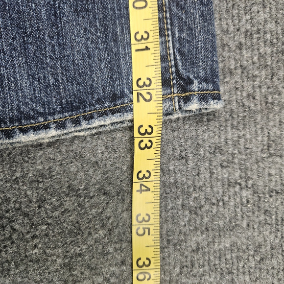 Y2K Hugo Boss Texas Jeans 32x32‎ Blue Denim Relaxed Straight Leg Medium Wash - Picture 6 of 8